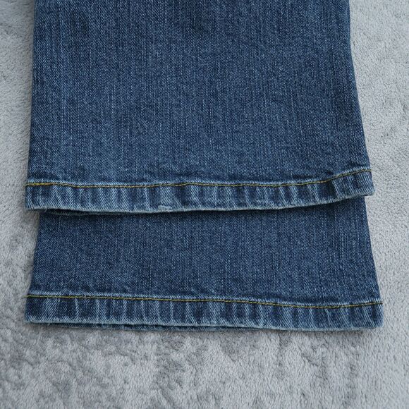 International Concepts Jeans Women's 10P Blue Mid-Rise Bootcut Denim 29" Inseam - Picture 13 of 15